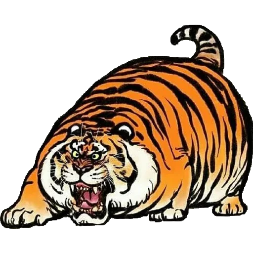 Telegram stickers Tiger 