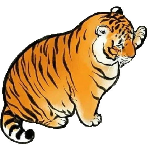 Telegram Sticker «Tiger» 🤪
