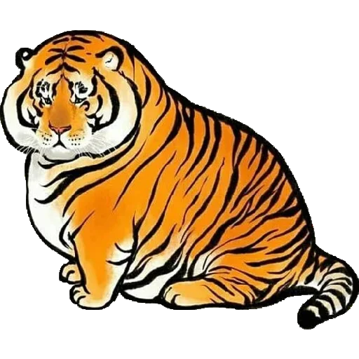 Telegram Sticker «Tiger» 😜