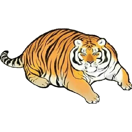Telegram Sticker «Tiger» 😉