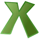 Зеленый шрифт emoji 🍆