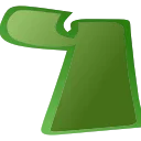 Емодзі Зеленый шрифт ⏰
