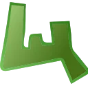 Зеленый шрифт emoji 👹