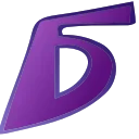 Фиолетовый шрифт emoji 💵