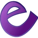 Фиолетовый шрифт emoji 🦄