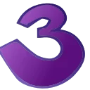 Фиолетовый шрифт emoji 🦷