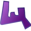 Фиолетовый шрифт emoji 🪥