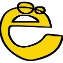 Желтые буквы emoji 🦔