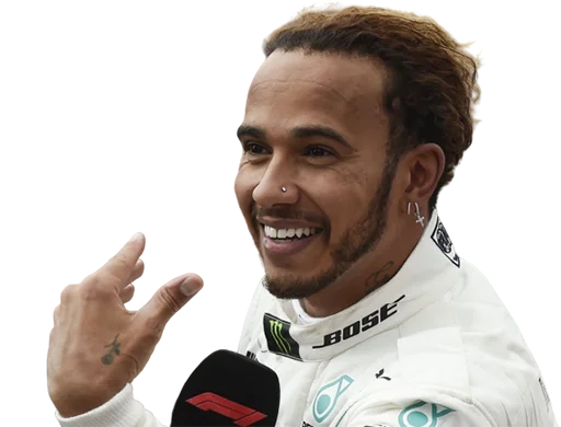 Стікер Telegram «Lewis Hamilton Stickerpack» ?