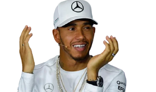 Эмодзи Lewis Hamilton Stickerpack ?