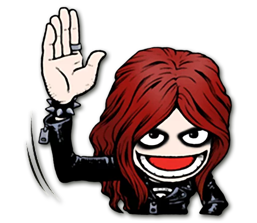 Telegram Sticker «Headbangers» 