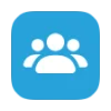 Эмодзи Telegram Colored iOS Icons 👥