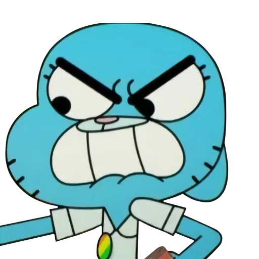Емодзі The Amazing World Of Gumball 😠