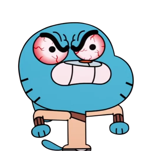 Емодзі The Amazing World Of Gumball 😡