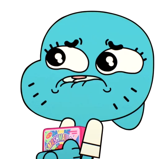 Емодзі The Amazing World Of Gumball 😢