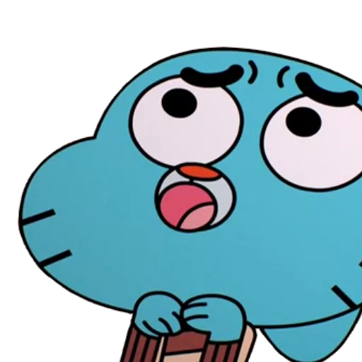 Емодзі The Amazing World Of Gumball 😨