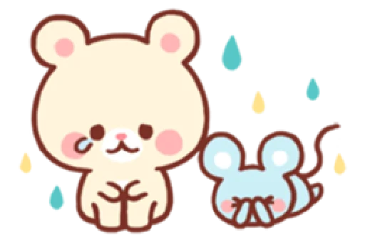 bear & bunny emoji ?