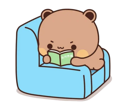 Telegram Sticker «The Bear —» 📕