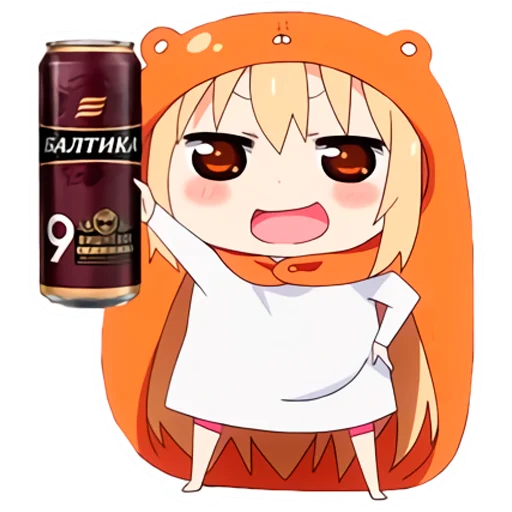 Стикер Telegram «Umaru» 🥃