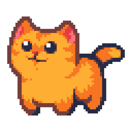 Telegram Sticker «thepixelcats» 😊