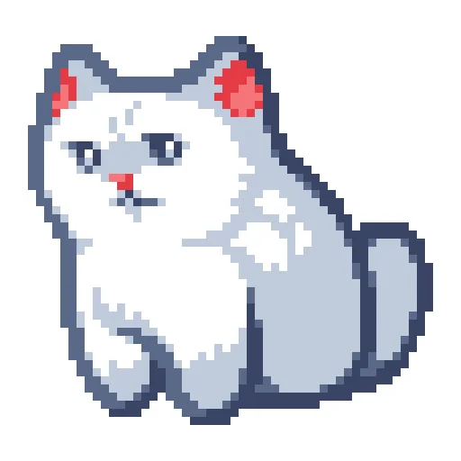 Telegram Sticker «thepixelcats» 😒