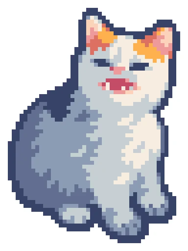 Telegram stiker «thepixelcats» 😾
