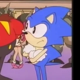 Sonic OVA 1996 sticker 🙄