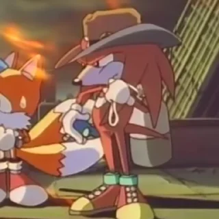 Стікер Sonic OVA 1996 🫤