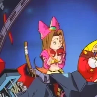 Стикер Sonic OVA 1996 👹
