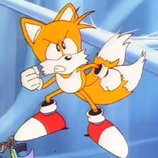 Sonic OVA 1996 sticker 😤