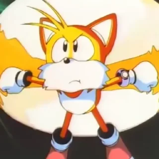 Sonic OVA 1996 stiker 👀
