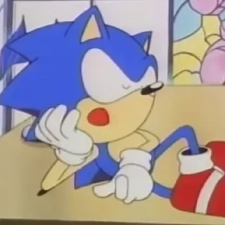 Стікер Sonic OVA 1996 👇