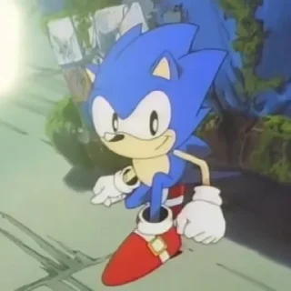 Sonic OVA 1996 sticker 👍