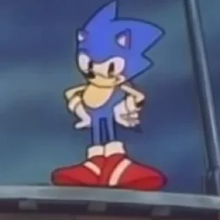 Стікер Sonic OVA 1996 🖕