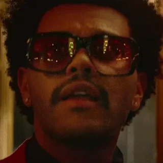 The Weeknd Blinding Lights sticker 😎