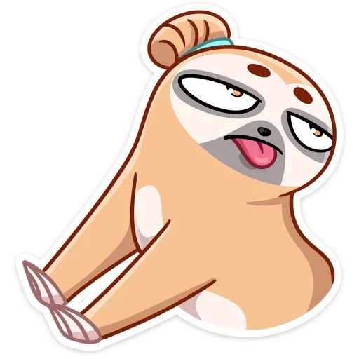Ленивец Тим emoji 😛