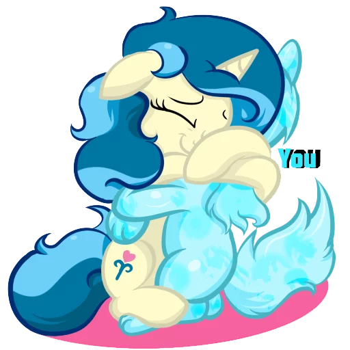 Telegram Sticker «my little pony» 💙