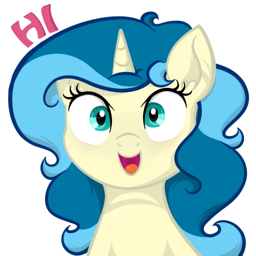 Telegram Sticker «my little pony» 👋