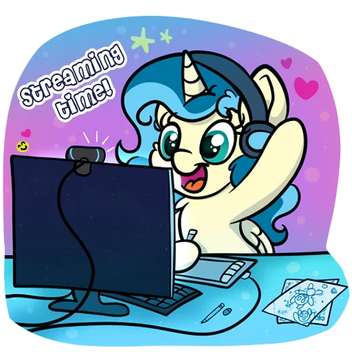 Telegram Sticker «my little pony» 🎙