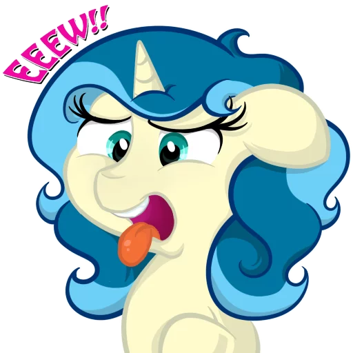Telegram Sticker «my little pony» 🤢