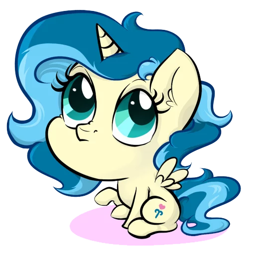 Telegram Sticker «my little pony» 😐