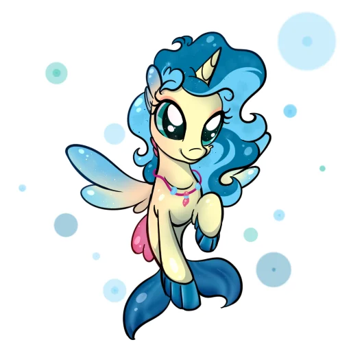 Стікер Telegram «my little pony» 🐬