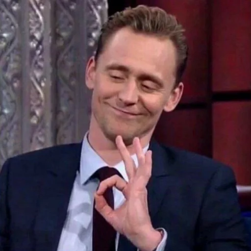 Tom Hiddleston emoji 🧊