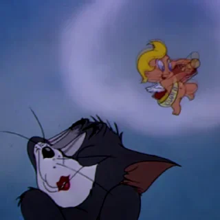 Tom & Jerry  stiker 😍