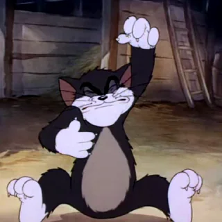 Tom & Jerry  stiker 🤦‍♂