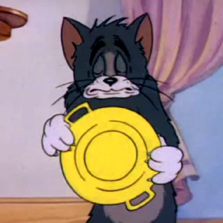 Tom & Jerry  stiker 😢