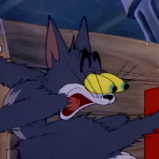 Tom & Jerry  stiker 😳