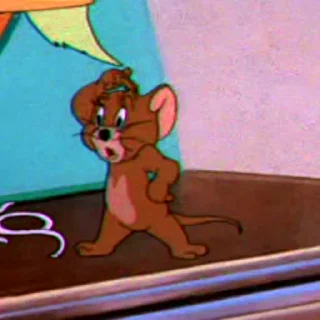 Эмодзи Tom & Jerry  🤔