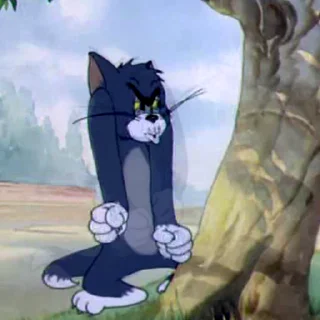 Эмодзи Tom & Jerry  😒