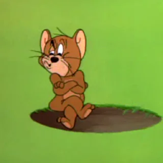 Tom & Jerry  stiker 😒